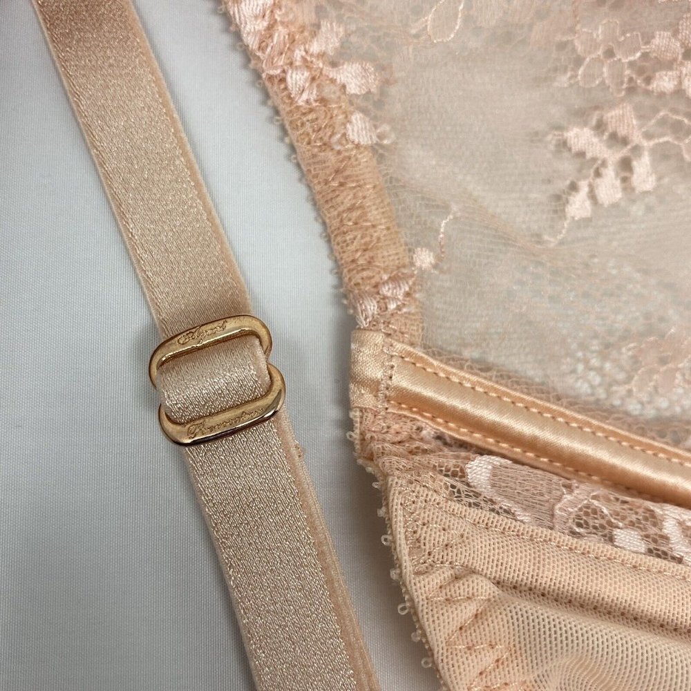 Agent Provocateur Essie Nude 2-piece Set: Bra 34DD/ Brief AP2 Small - Picture 13 of 15